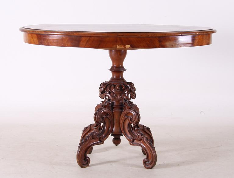 BORD, nyrokoko, 1800-talets andra hälft.