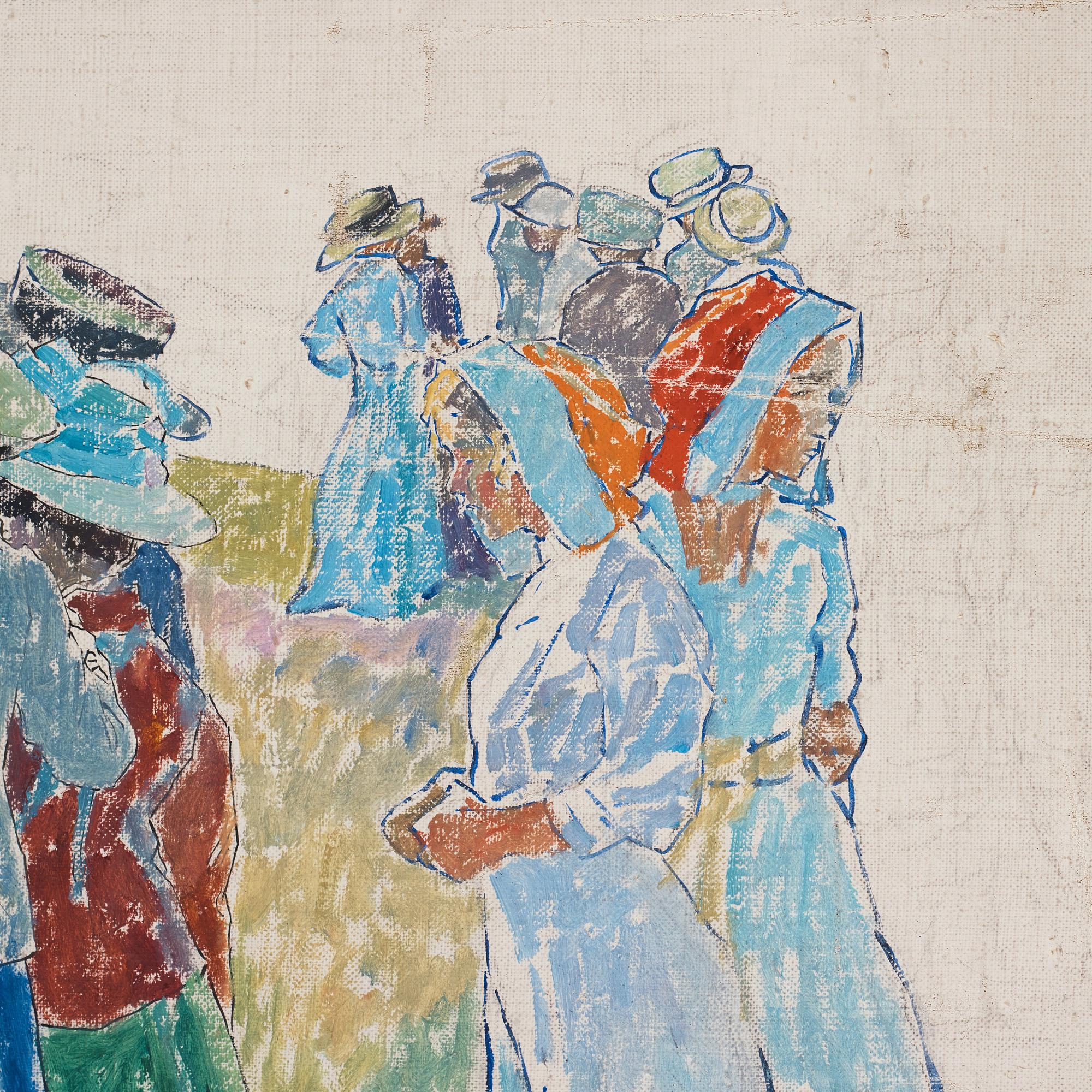 Carl Wilhelmson, Studie till "Midsommarafton".
