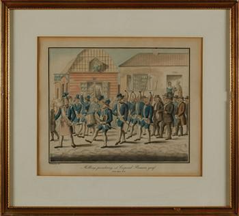 ELIS CHIEWITZ, efter, 12 st, etsningar.