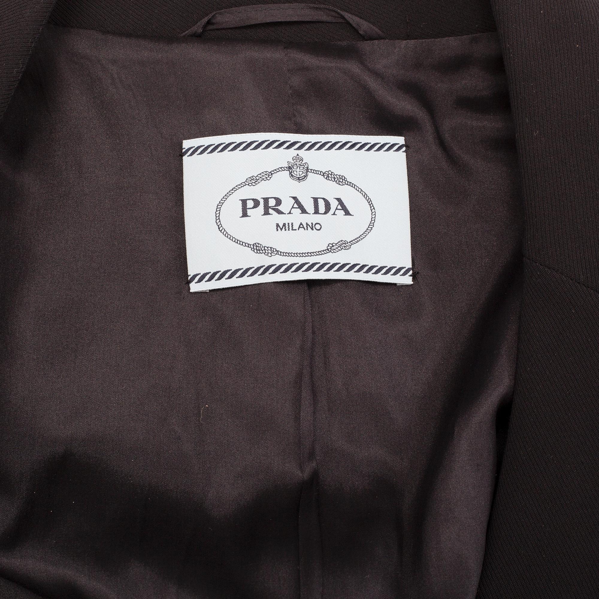 Prada, jacket and skirt, italian size 44 & 46.
