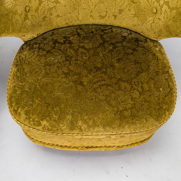 Fåtöljer, ett par, 1900-talets mitt.