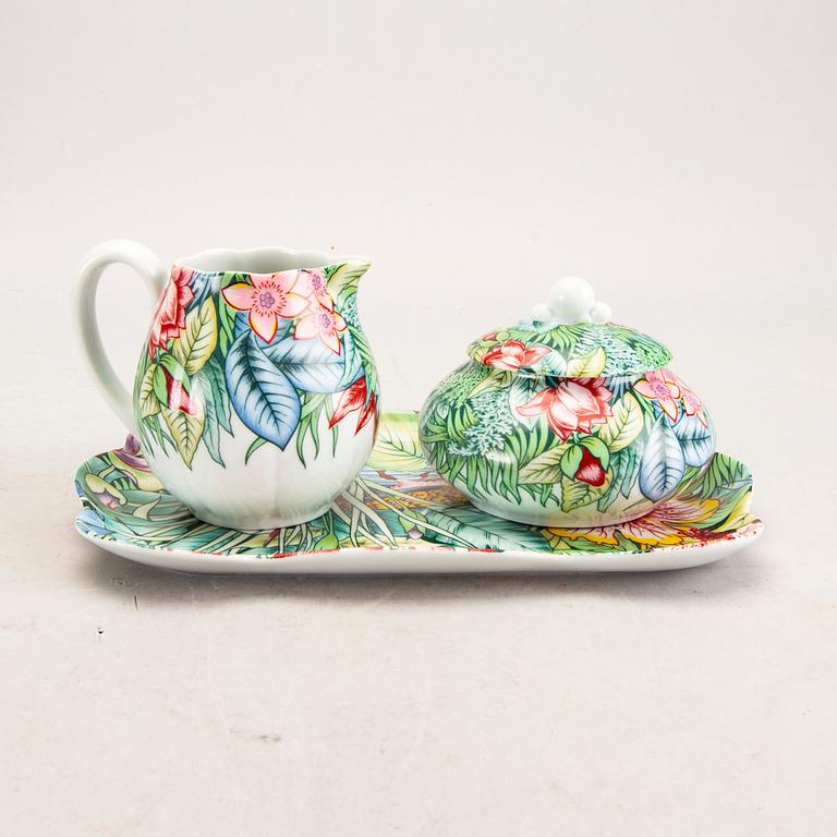 Paul Marrot, servis, "Eden" 46 dlr Limoges Frankrike 1900-talets andra hälft porslin.