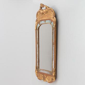 A Swedish Rococo mirror, second half of the 18th Century.