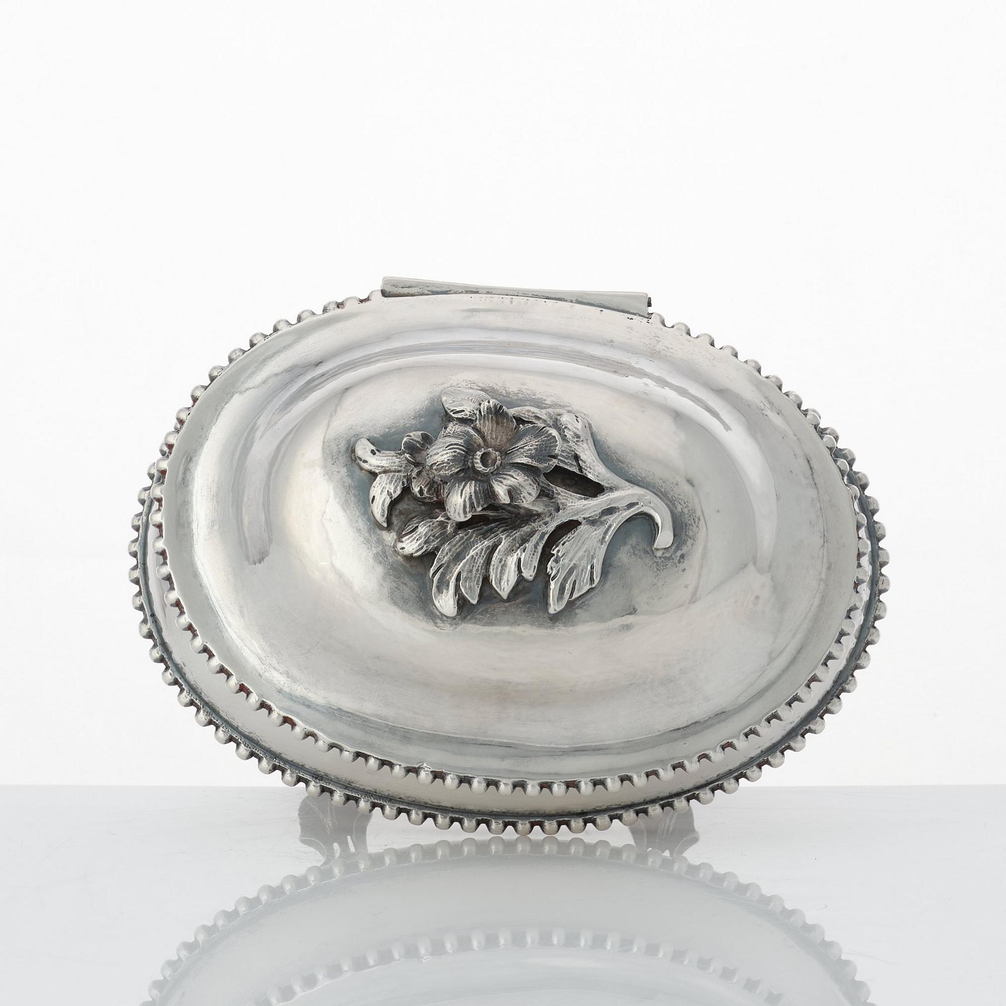 Anders Schotte, sockerskrin, silver, Uddevalla 1787. Rokoko.