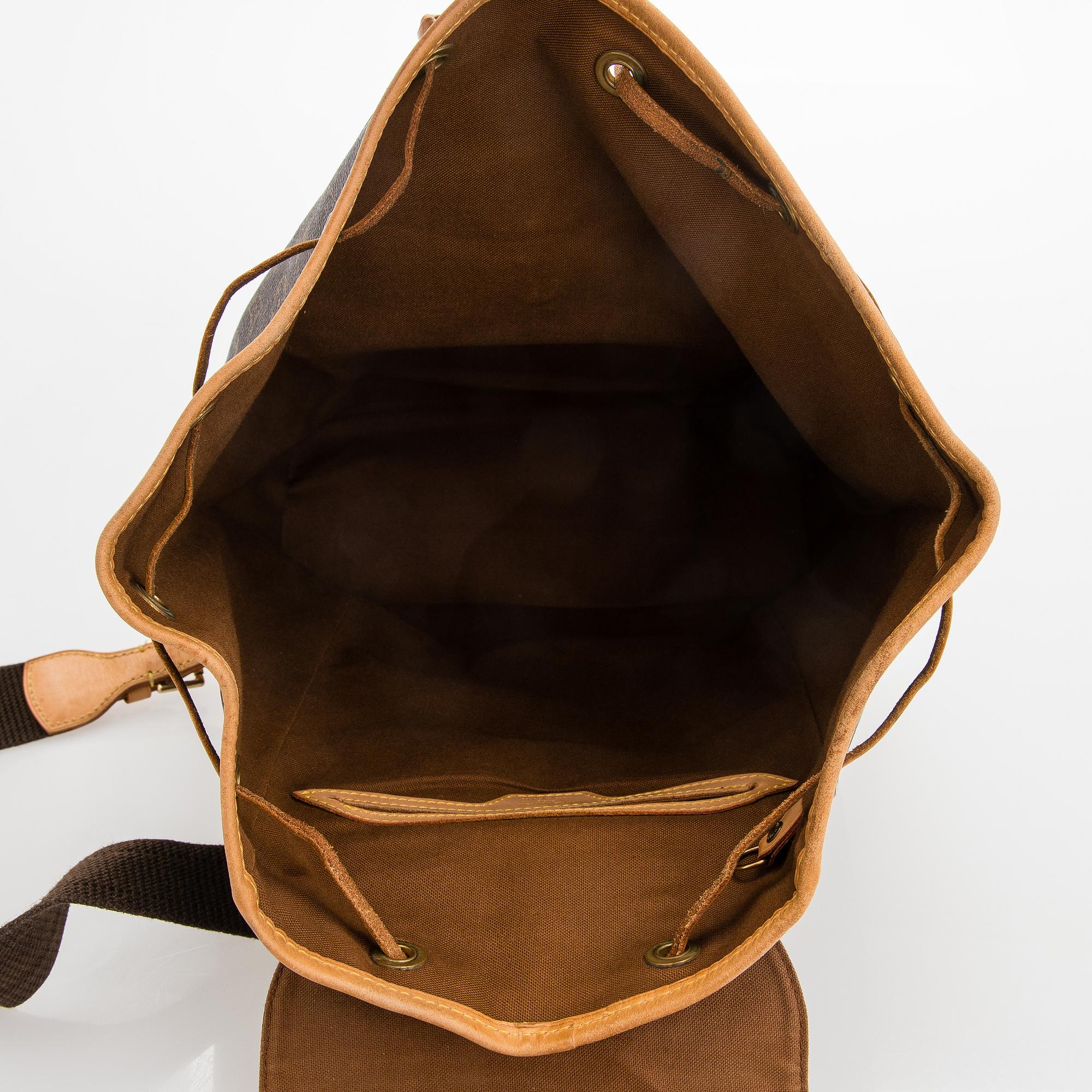 Louis Vuitton, Monogram Canvas Montsouris Backpack.