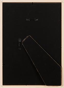 Heikki Orvola, kirjontatyö, "Kenin päähine" -sarja, signeerattu Heikki Orvola 2018.