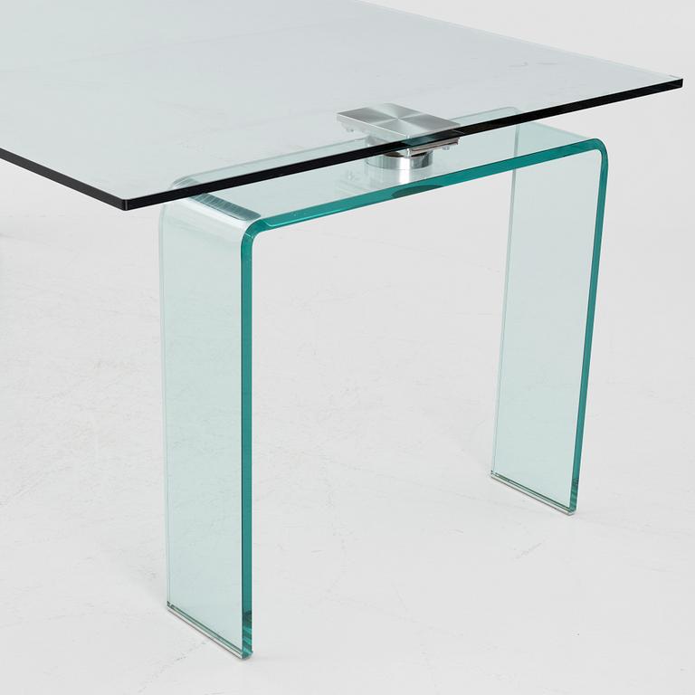 Studio Kronos, an 'Azimut' glass dining table, Cattelan Italia.