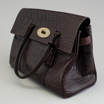 A Mulberry congo leather "Bayswater" bag.