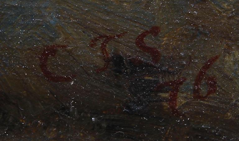 CHRISTIAN FREDRIK SVENSSON, olja på duk, sign.