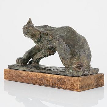 Georg Ganmar, a bronze sculpture, signed and dated 1955.