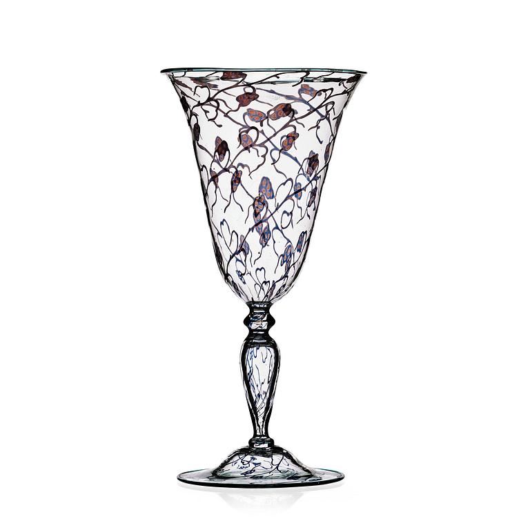 Orrefors, pokal, graal, 1923.