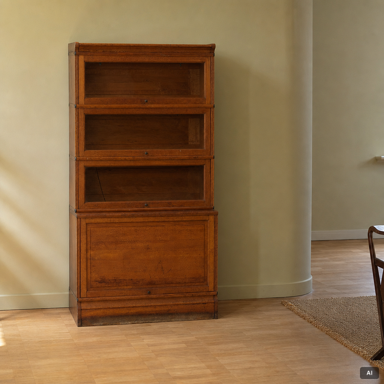 Two book cabinets, 20th century.