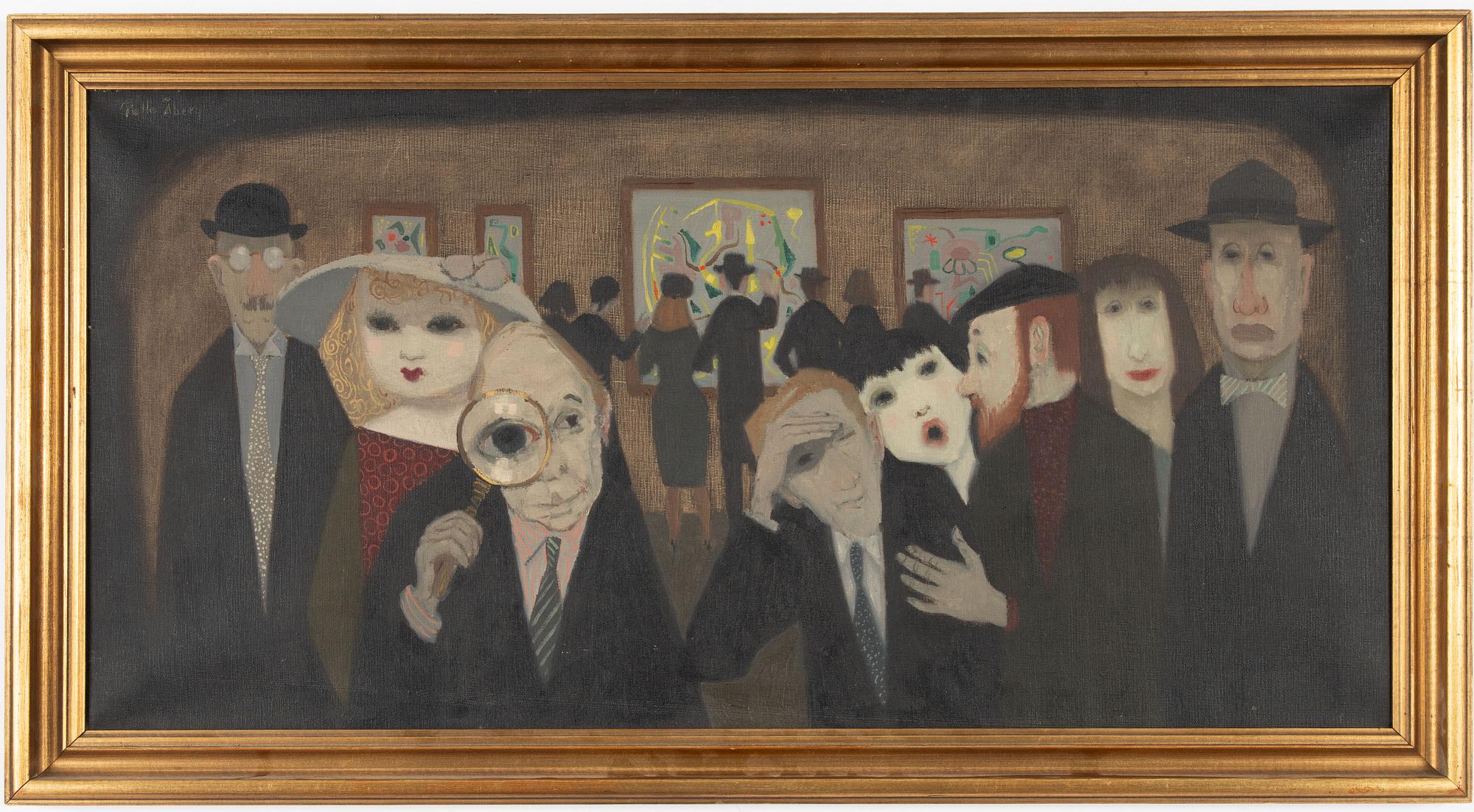 Pelle Åberg, At the Gallery.