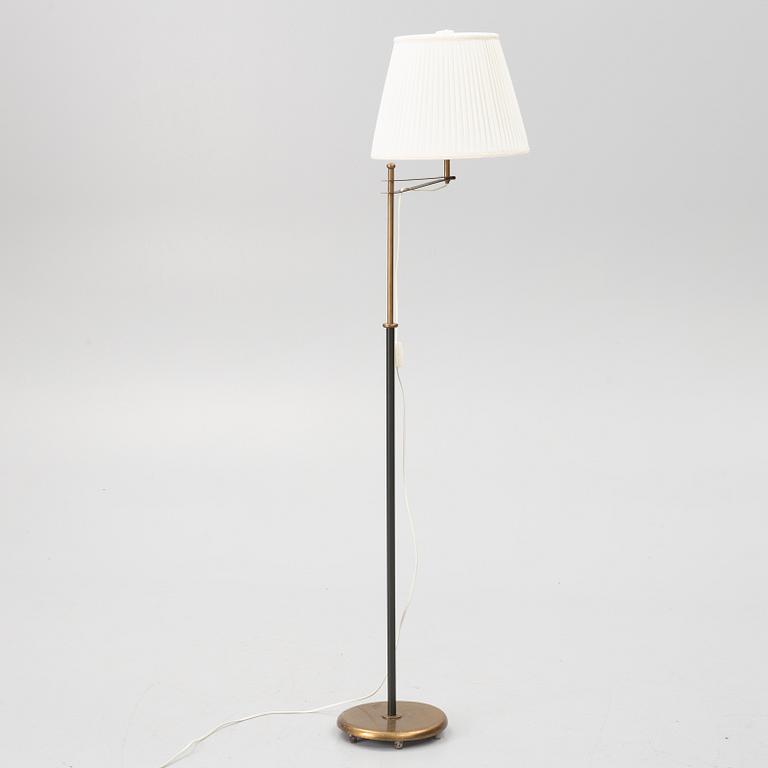 Harald Notini, a floor lamp model 15597, Arvid Böhlmarks Lampfabrik, Stockholm, 1950s.