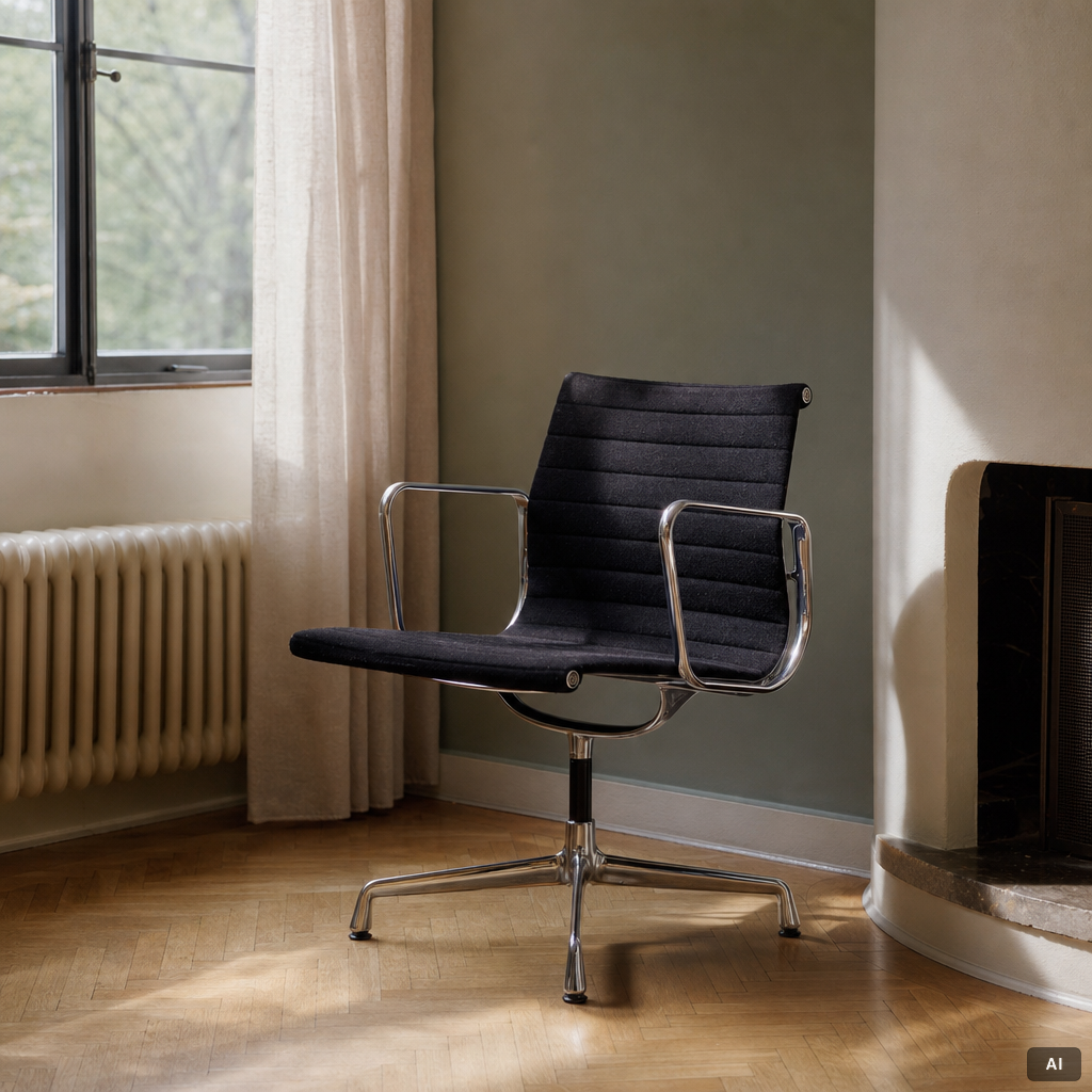 Charles & Ray Eames, a model 'EA 108' armchair, Vitra, 2006.