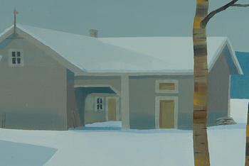 Pentti Koivikko, "Hiljentynyt piha".