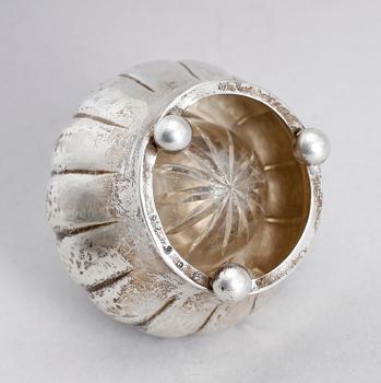 SALTKAR, silver, Georg Jensen, Köpenhamn, tidigt 1900-tal.