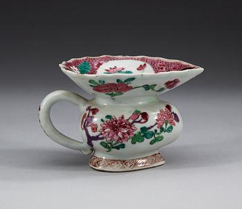 SPOTTKOPP, kompaniporslin. Qing dynastin, Qianlong (1736-95).