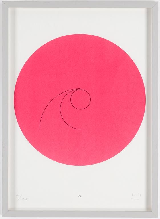 MAX BILL, 16 serigraphs, signed and numbered 5/125.