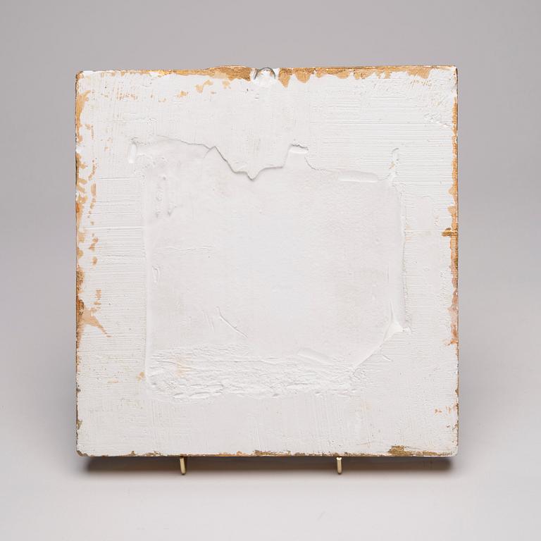 WÄINÖ AALTONEN, relief, förgylld gips, signerad i godset.