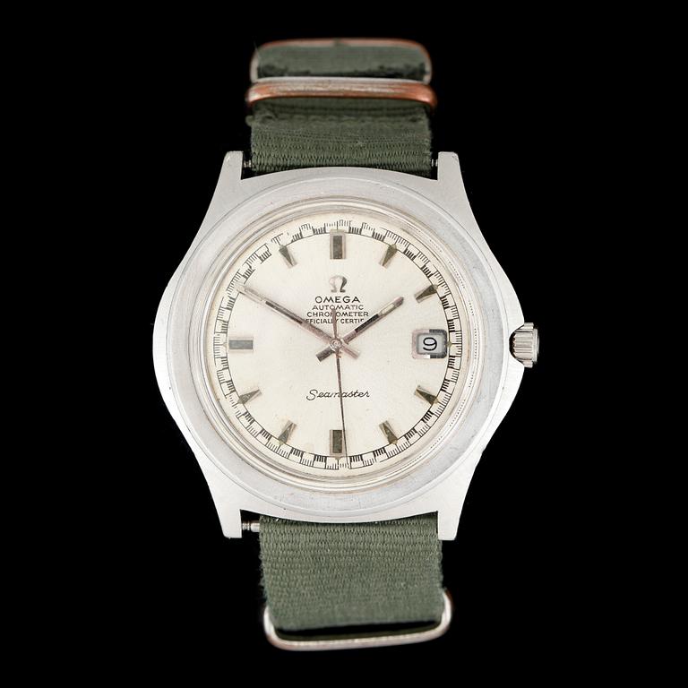 ARMBANDSUR, herr, Omega, Seamaster, Chronometer, automatisk, ref 168.050, cal 564, stål, 1970-tal.