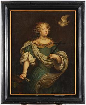 Abraham Janssens, follower of, Saint Helena, Possibly depicting Louise de La Vallière (1644-1710), the mistress of Louis XIV.