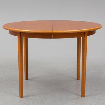 A dining table by Bertil Fridhagen, Bodafors, 1960.