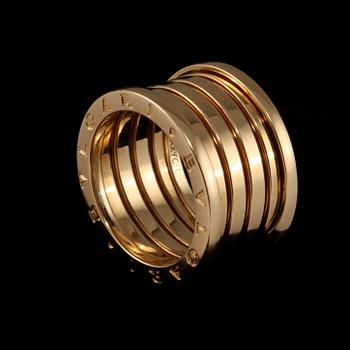 RING, 18k guld, B-Zero1, Bulgari. Vikt 13 g.