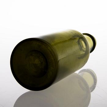 A 1960s Glass Bottle, signed Tapio Wirkkala 2507. Iittala, in production 1959-1968.