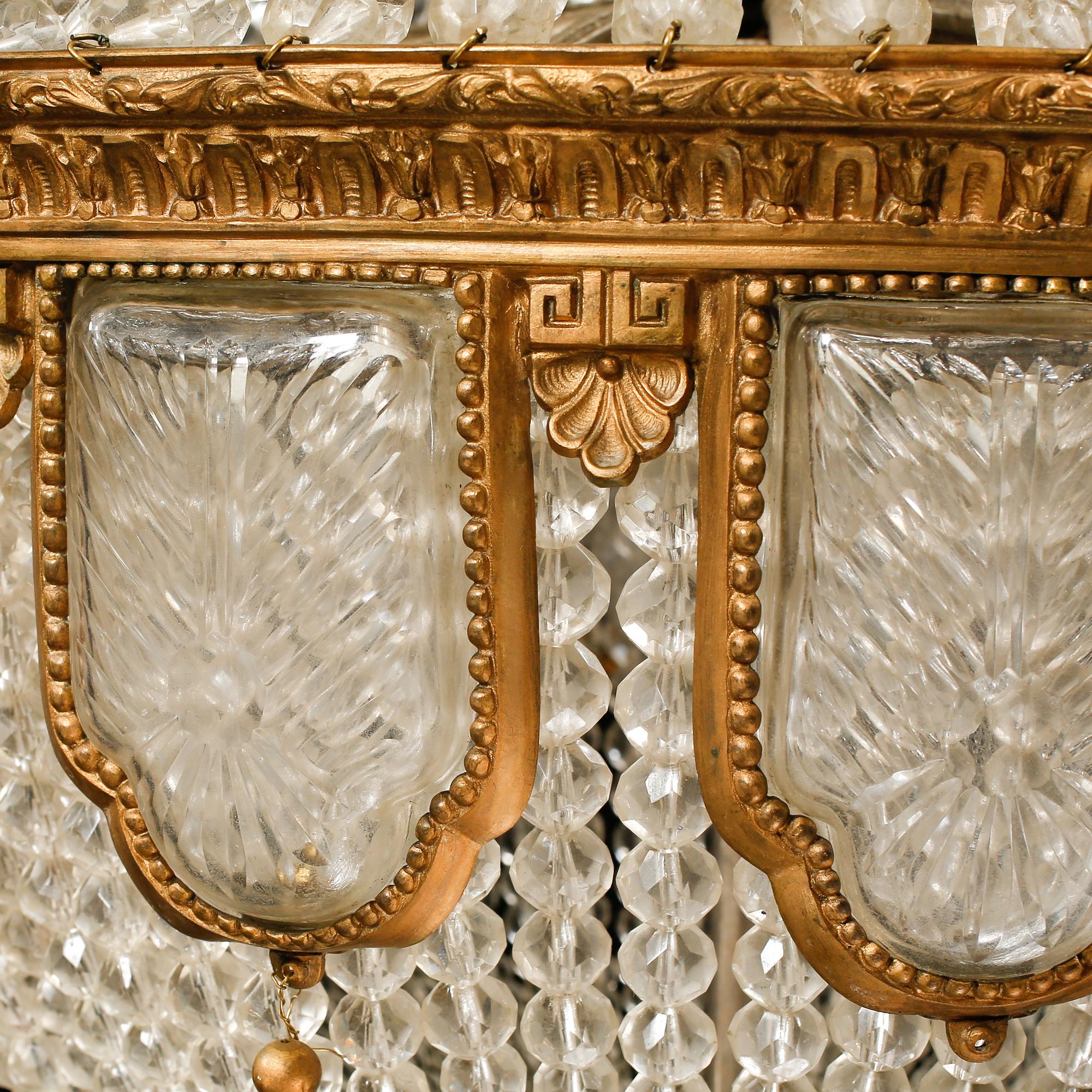 LJUSKRONA, 1900-talets början, höjd ca 135 cm.