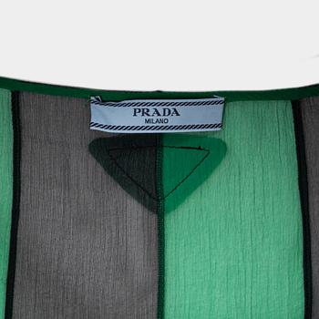 Prada, a silk top, size 36.