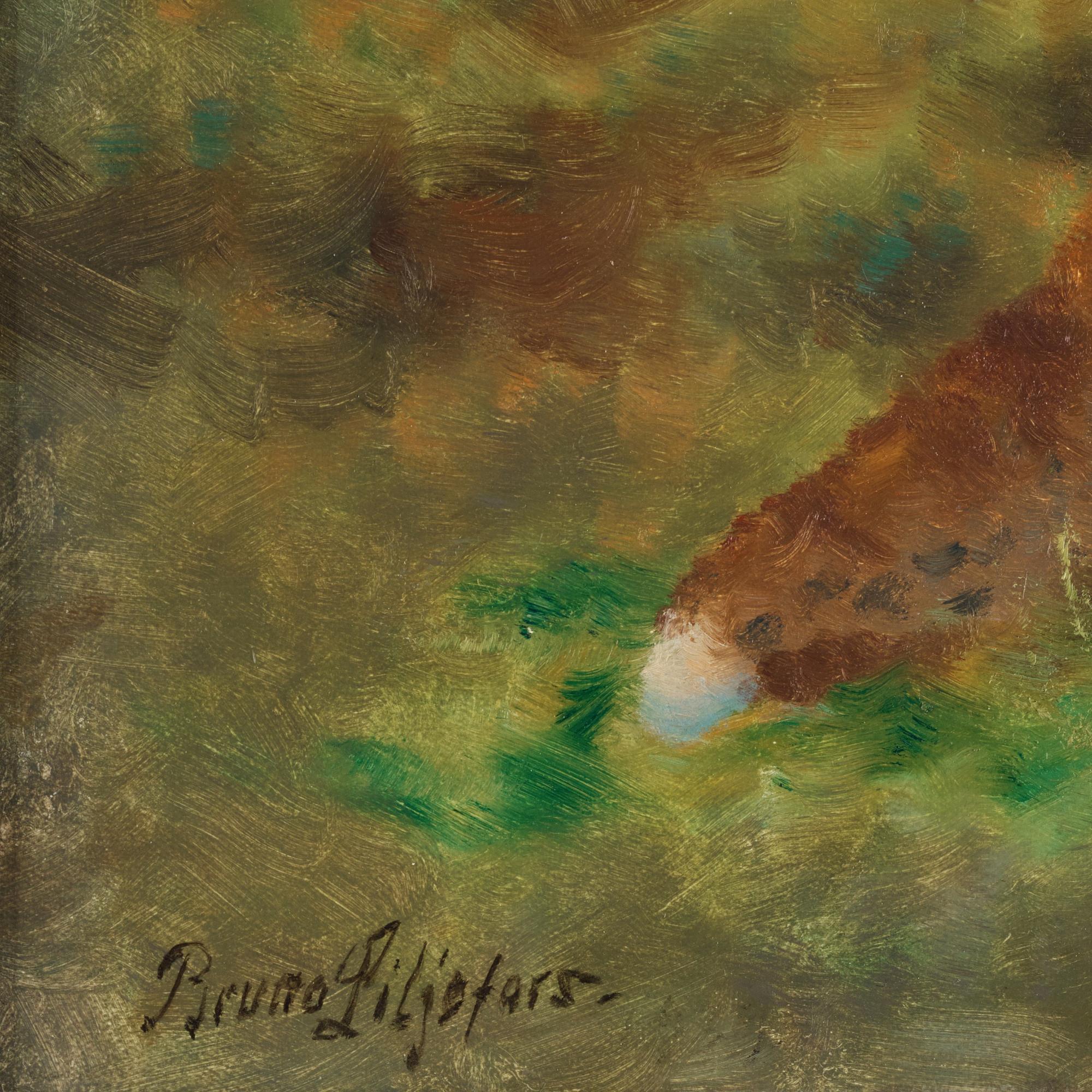 Bruno Liljefors, Fox and Mallards in a Summer Landscape.