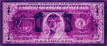180. David LaChapelle, "Negative Currency: One Dollar Bill Used as Negative" New York 1990 - 2008.