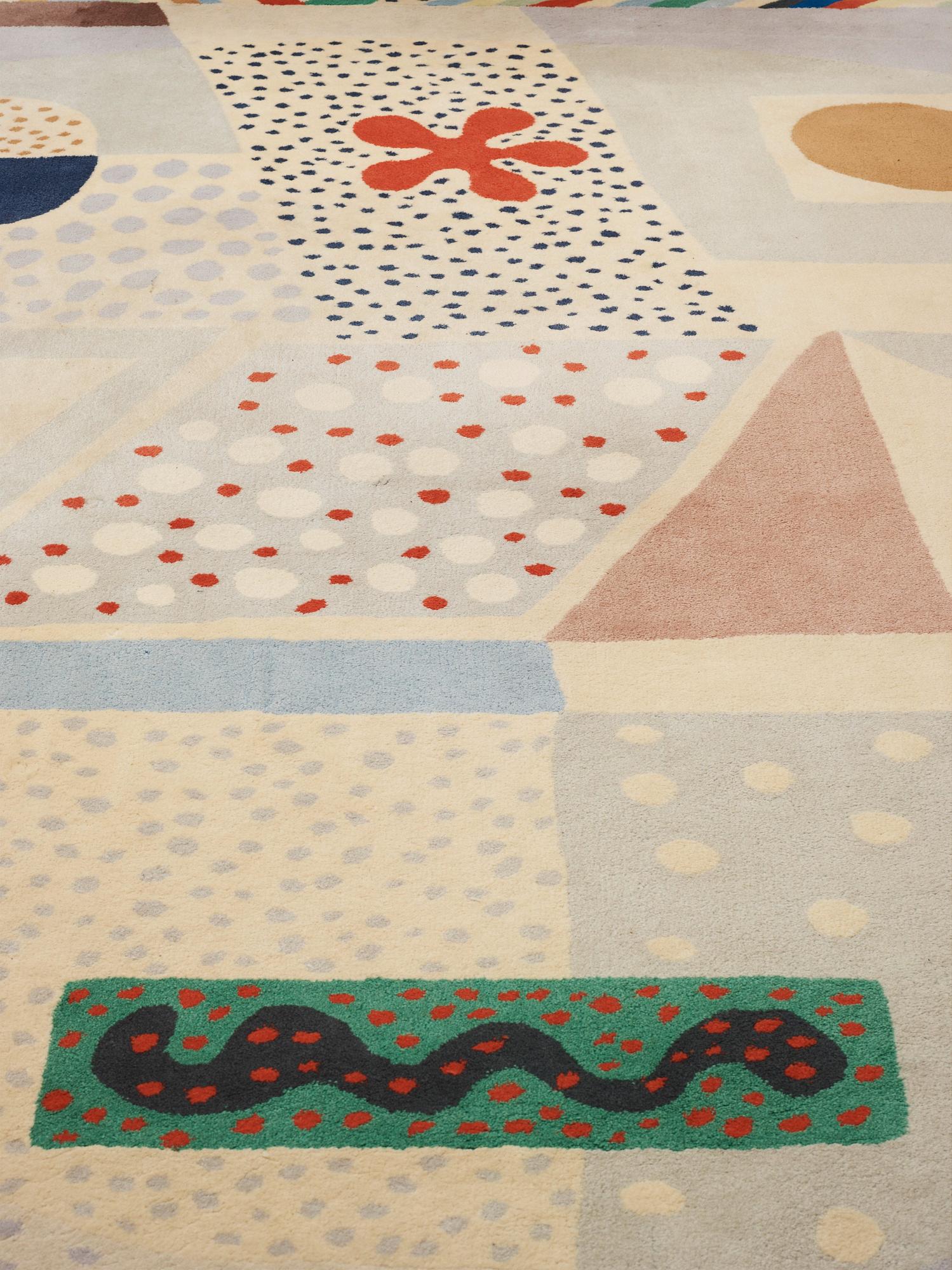Josef Frank, MATTA. "Matta nr 1". Handtuftad. 347 x 257 cm. Josef Frank, Svenskt Tenn/Kasthall.