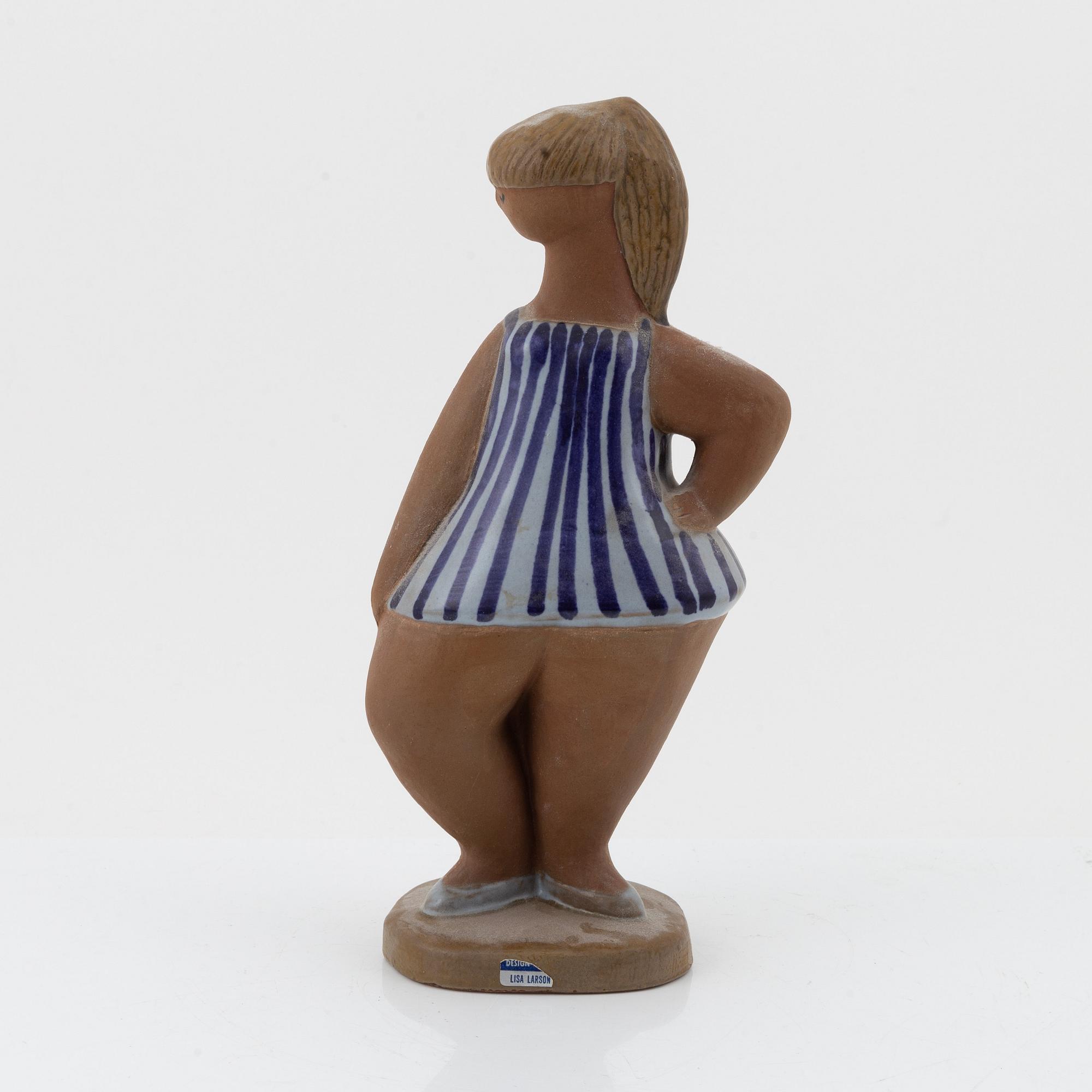 Lisa Larson, figurin, stengods, Gustavsberg.