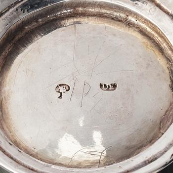 A Swedish early 18th century silver beaker, mark of Daniel Ekman, Eksjö (1696-1715 (1723)).