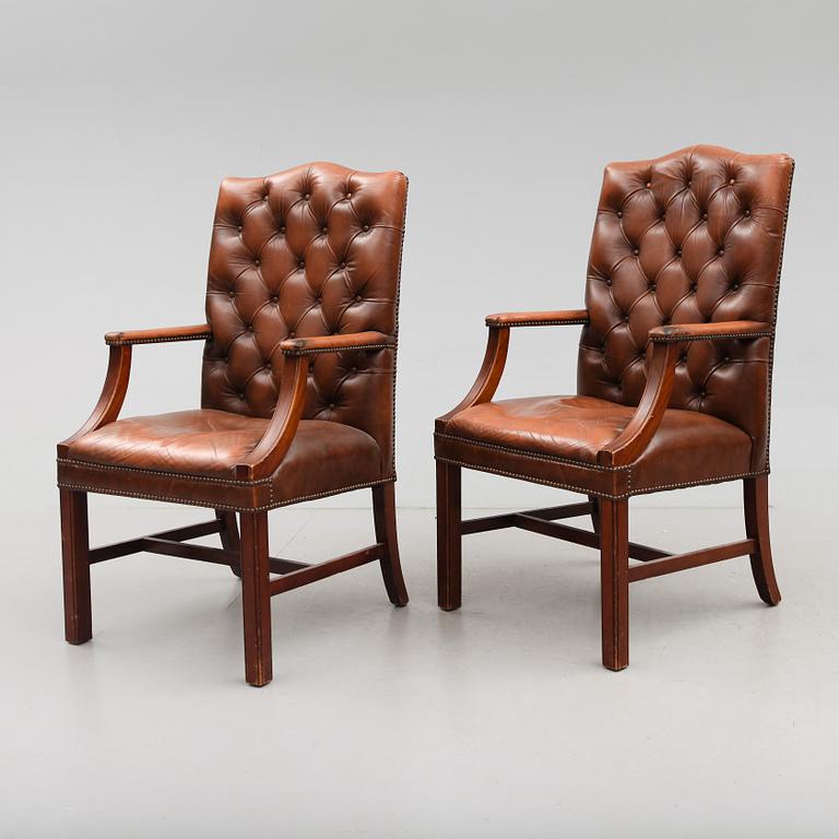 KARMSTOLAR, 1 par, 1900-talets andra hälft.