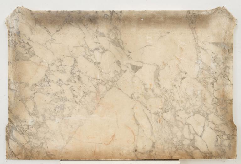 BYRÅ, signerad och daterad Haupt 1784 (mästare i Stockholm 1770-1784). Gustaviansk.