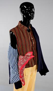 FOLKDRÄKT, herr, troligen Kinda, 1900-tal.