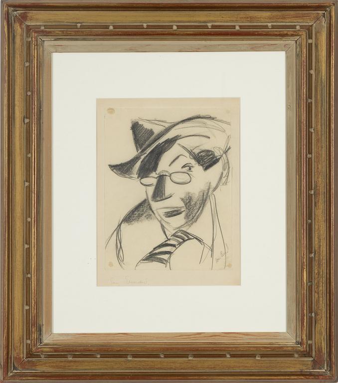 John Jon-And, Portrait depicting Sven Elvestad.