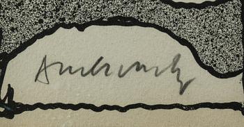 PIERRE ALECHINSKY, färglitografi, signerad och numrerad 38/300.