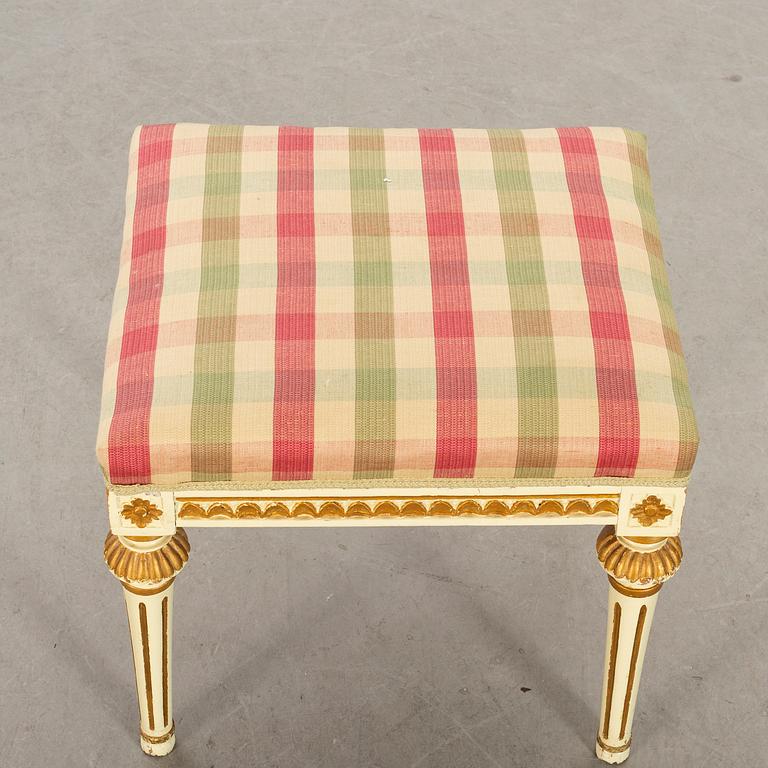 A gustavian stool, EPHRAIM STÅHL, Stockholm.