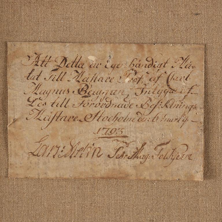 Carl Magnus Berggren, "Minerva Medica" (After J E Rehn 1717-1793).