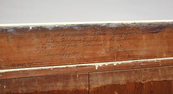 SKÄNK, gustaviansk, troligen Dalarna, 1800-talets första hälft.