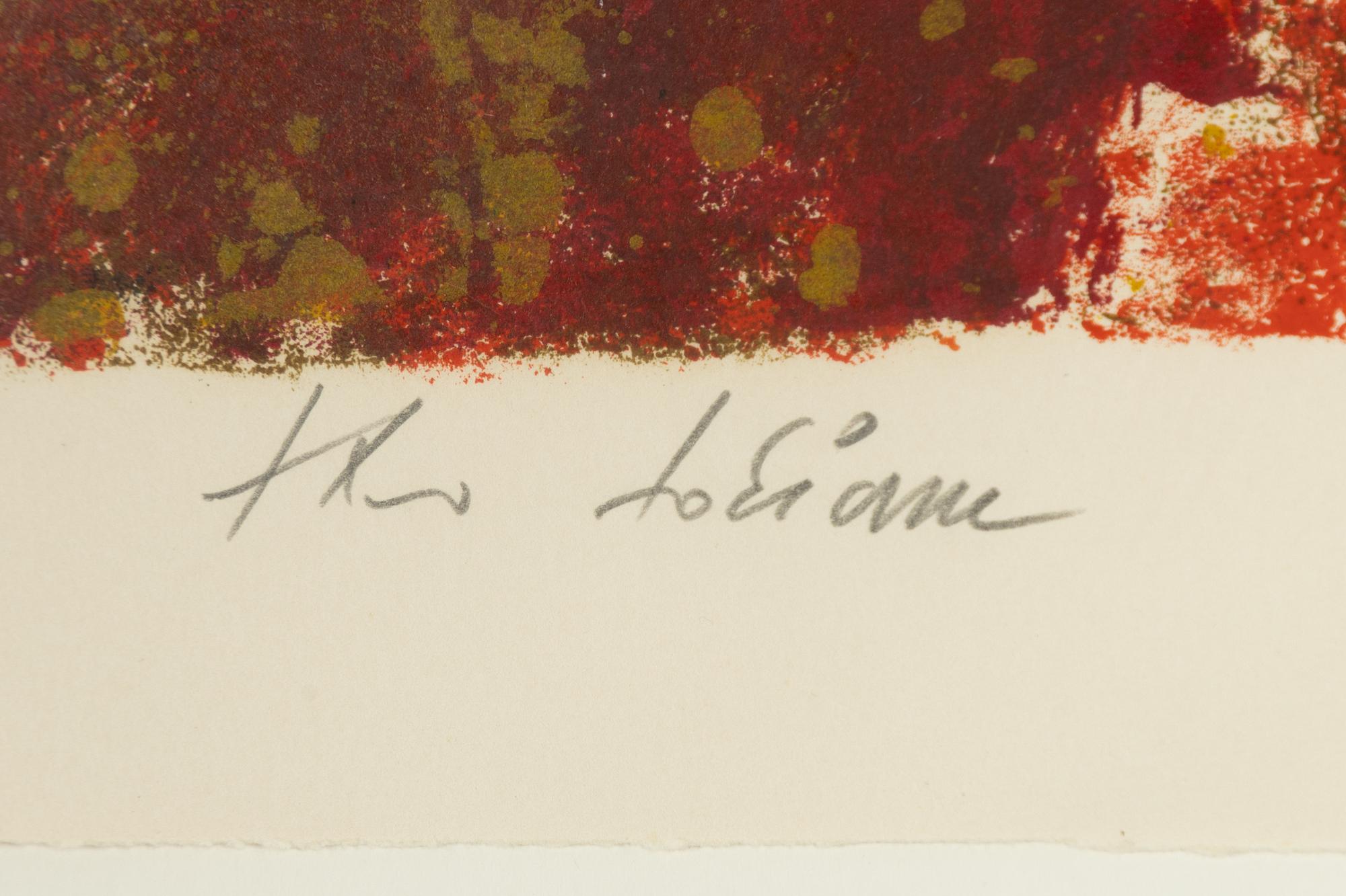 Theo Tobiasse, Mapp med 18 färglitografier, "Un hommage à H.C. Andersen".