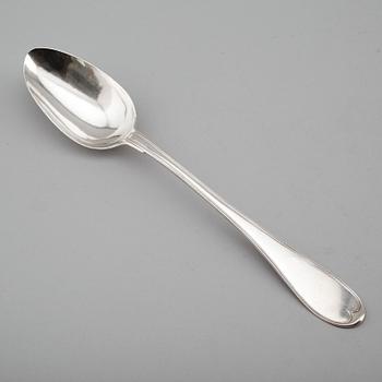 RAGUSKED, silver, Pehr Zethelius, Stockholm 1799. Vikt ca 132 gram.