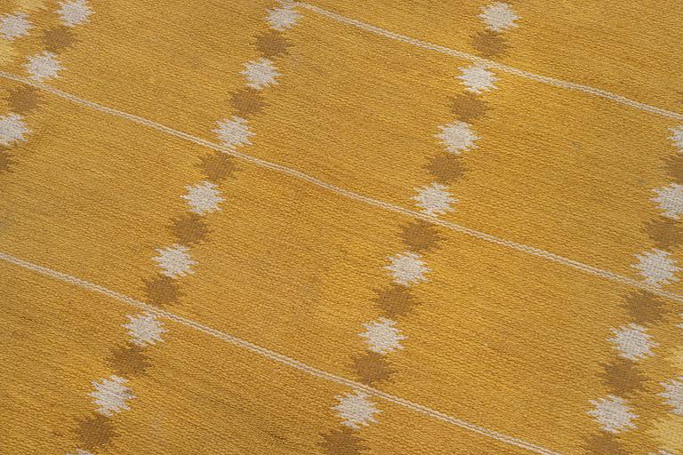 Ingrid Dessau, matta, dubbelvävd, sigerad ID, ca 228 x 160 cm.