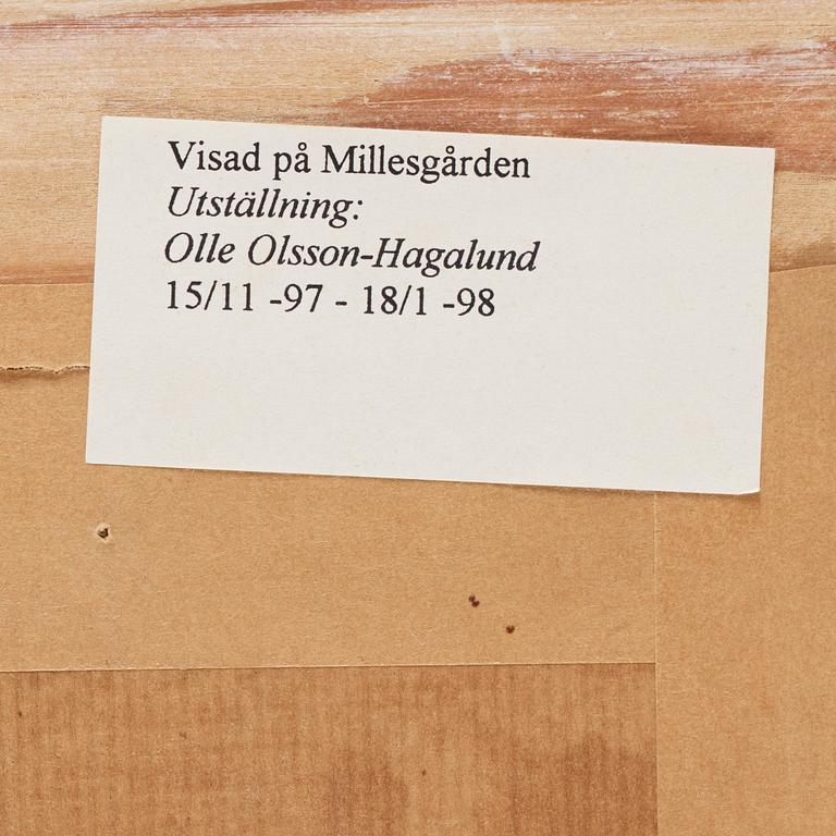 Olle Olsson-Hagalund, "Dekorationsskiss till Rose-Marie, Oscarsteatern".