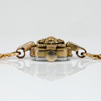 DAMUR, delvis 18K guld, Siduna. Totalvikt ca 18 gram.