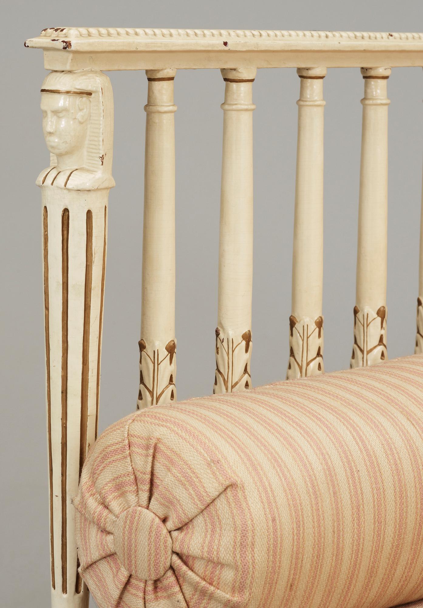 BANKETTSOFFA, sengustaviansk, 1800-talets början.